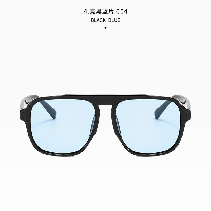 Men Oversized Frame Sunglasses Classic Big Frame Sport Eyeglasses 2026 Vintage Brand Design Shades UV400 Eyewear Trendy Glasses