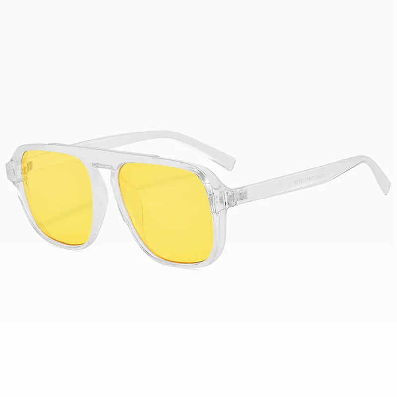 Men Oversized Frame Sunglasses Classic Big Frame Sport Eyeglasses 2026 Vintage Brand Design Shades UV400 Eyewear Trendy Glasses