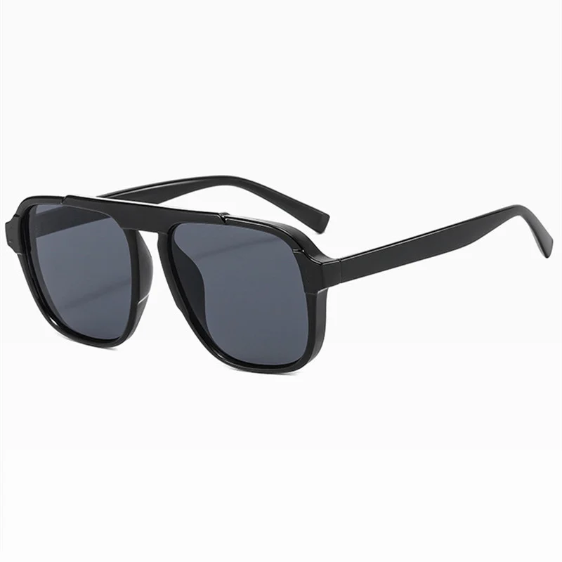 Men Oversized Frame Sunglasses Classic Big Frame Sport Eyeglasses 2026 Vintage Brand Design Shades UV400 Eyewear Trendy Glasses