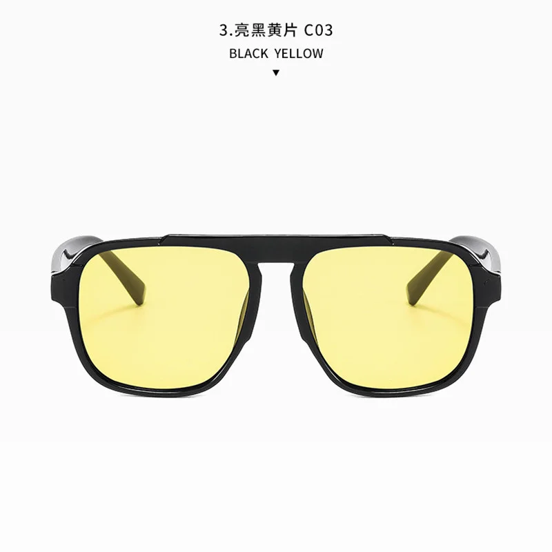 Men Oversized Frame Sunglasses Classic Big Frame Sport Eyeglasses 2026 Vintage Brand Design Shades UV400 Eyewear Trendy Glasses