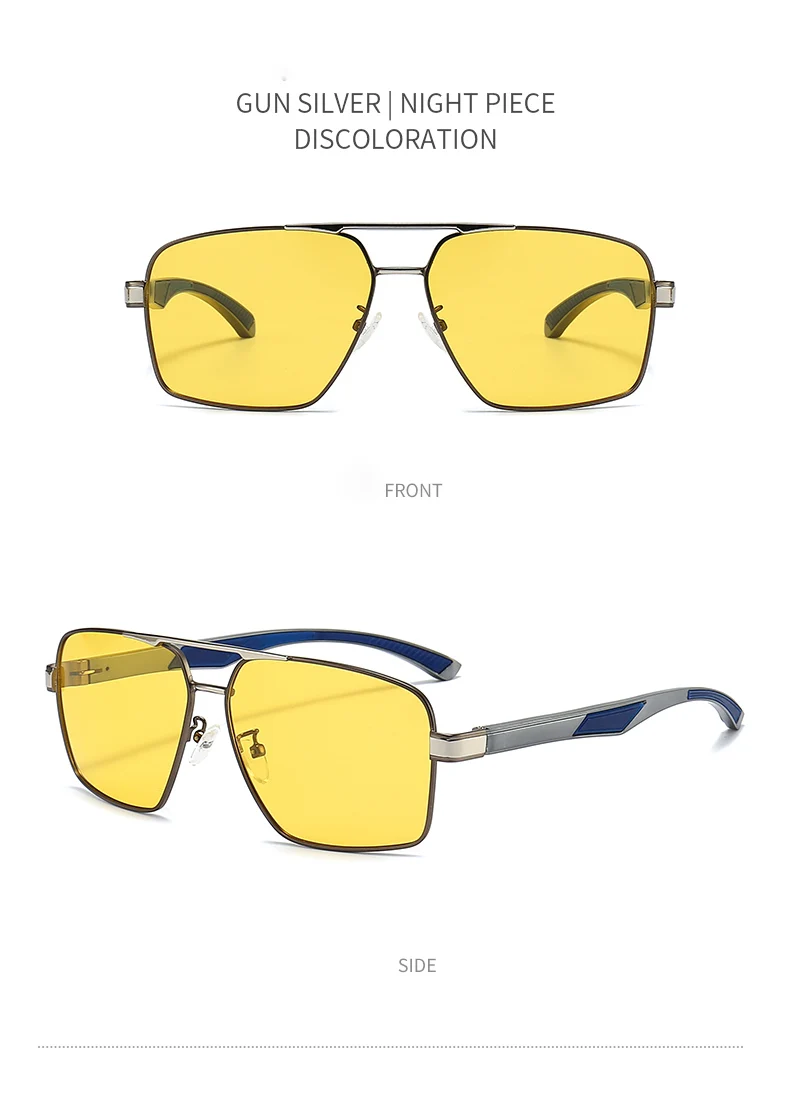 LIOUMO Intelligent Photochromic Sunglasses Men Polarized Night Vision Goggle Women Anti-Glare Driving Glasses UV400 gafas de sol