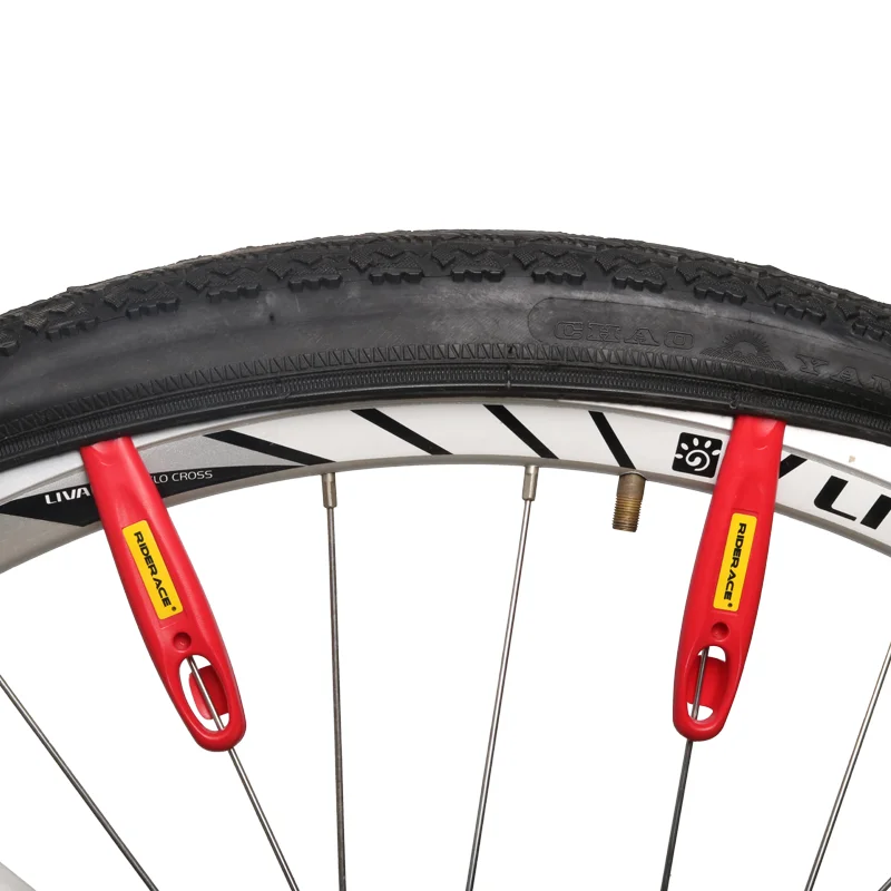 Bicycle Glueless Chip Patches Kit Bike Inner Tube Patching Tyre Lever Wheel Repair Tool MTB Glue Free Cold Patch Sealant Fix