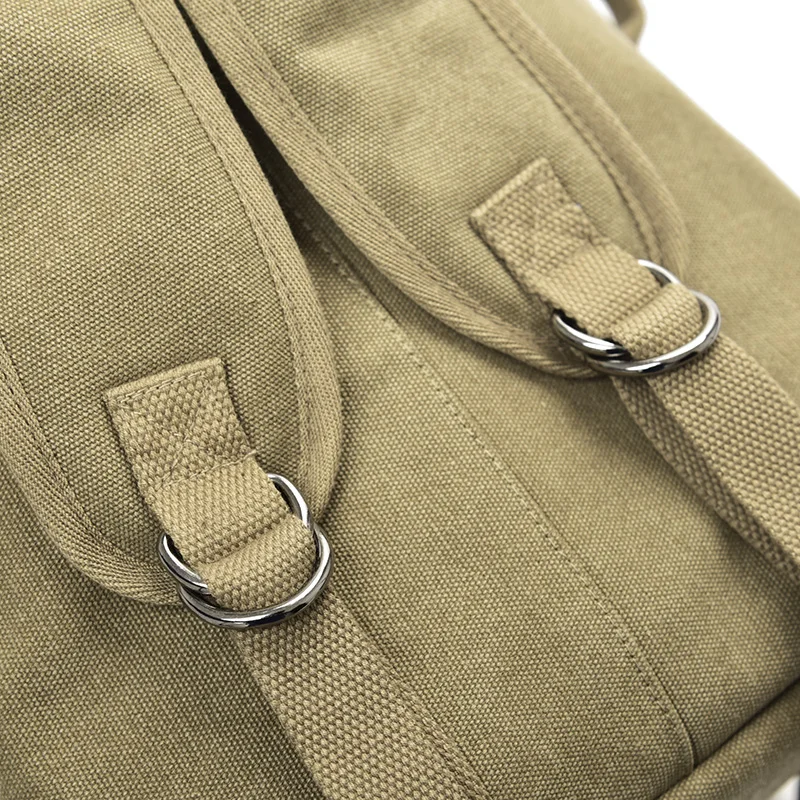 Man Travel Backpack Large Capacity Mountaineering Hand Bag High Quality Canvas Bucket Shoulder Bags Men Backpacks
