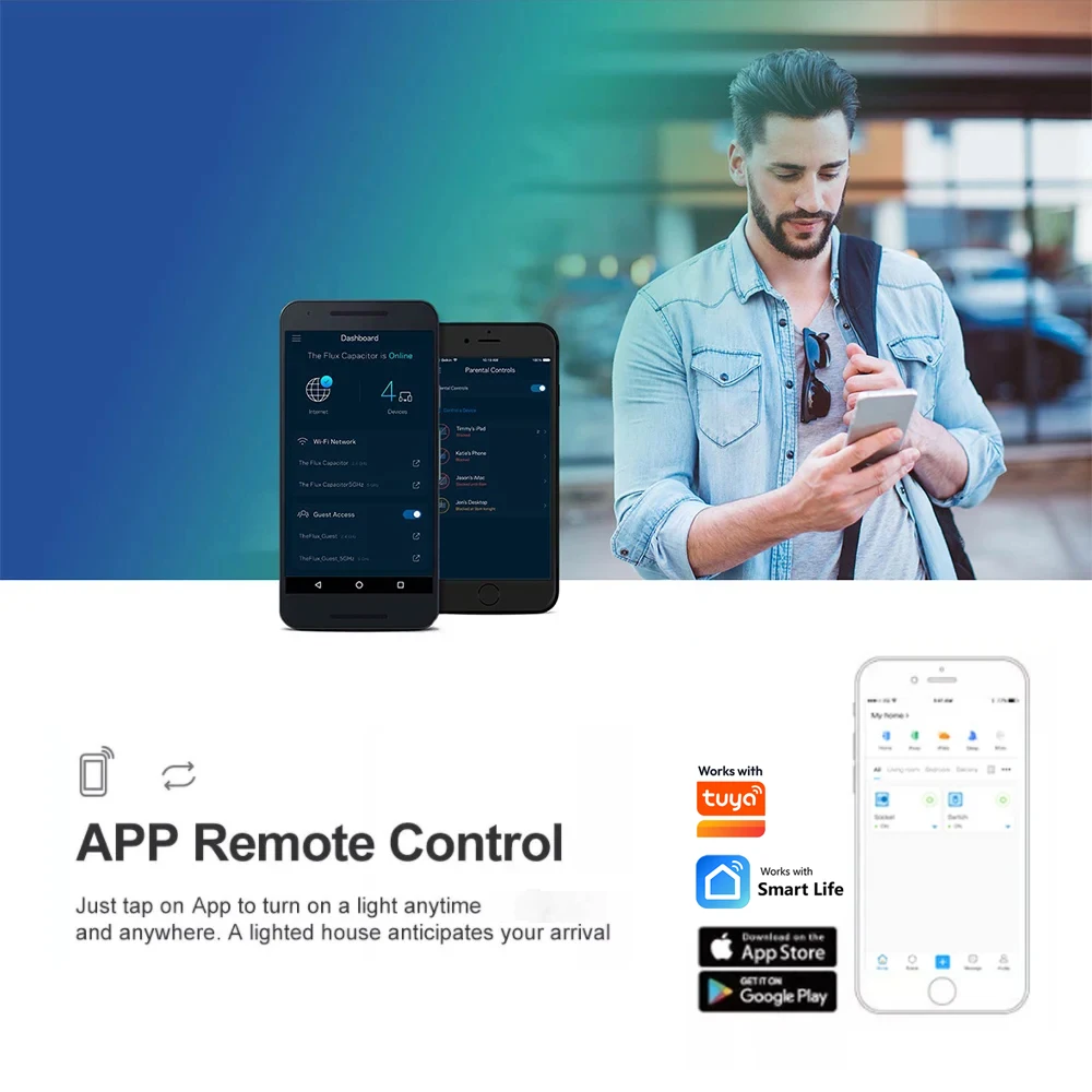 4CH Relay Smart Wireless Wifi Switch Module 7-32V 85-250V 220V 110V 2200W RF433 10A Receiver For Alexa Work With Tuya