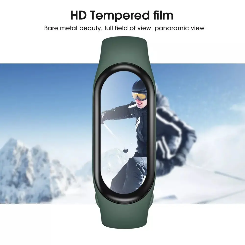 Bracelet for mi band 6 7 Strap Nylon Sport loop watch Belt pulsera correa Mi band 4 Wristband for xiaomi Mi band 5 4 3 Bracelet
