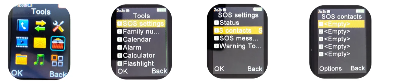 Senior Flip Dual Display Mobile Phone For Elderly Two SIM Card Large Button Speed Dial Flashlight FM Radio Push Button SOS Call