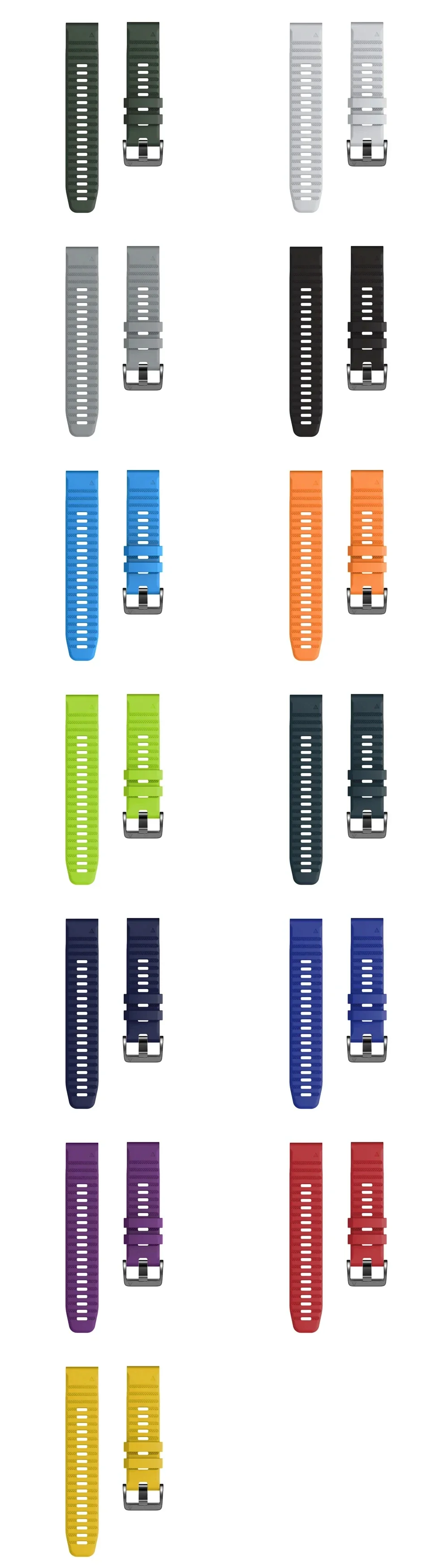 For Garmin Tactix 7 Pro Delta Descent/Quatix 7/6/5 Sapphire/7X Solar Strap Fenix 7X Silicone Correa 22mm 26mm Quickfit Watchband