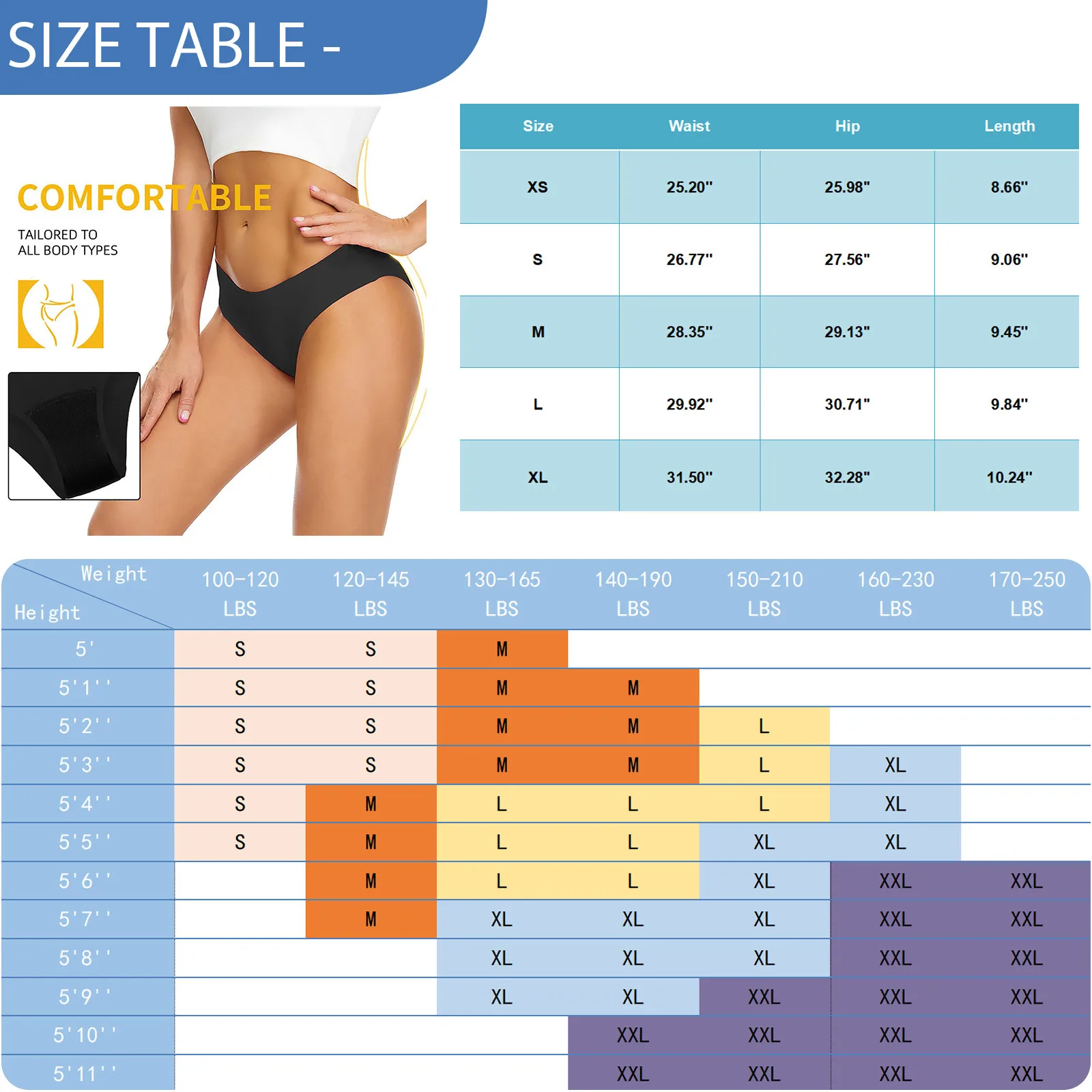 Swimwear Menstrual Leakproof Bikini Bottom Absorbent Pants High Waist Swimming Trunks For Teenagers Women Women'S Panties