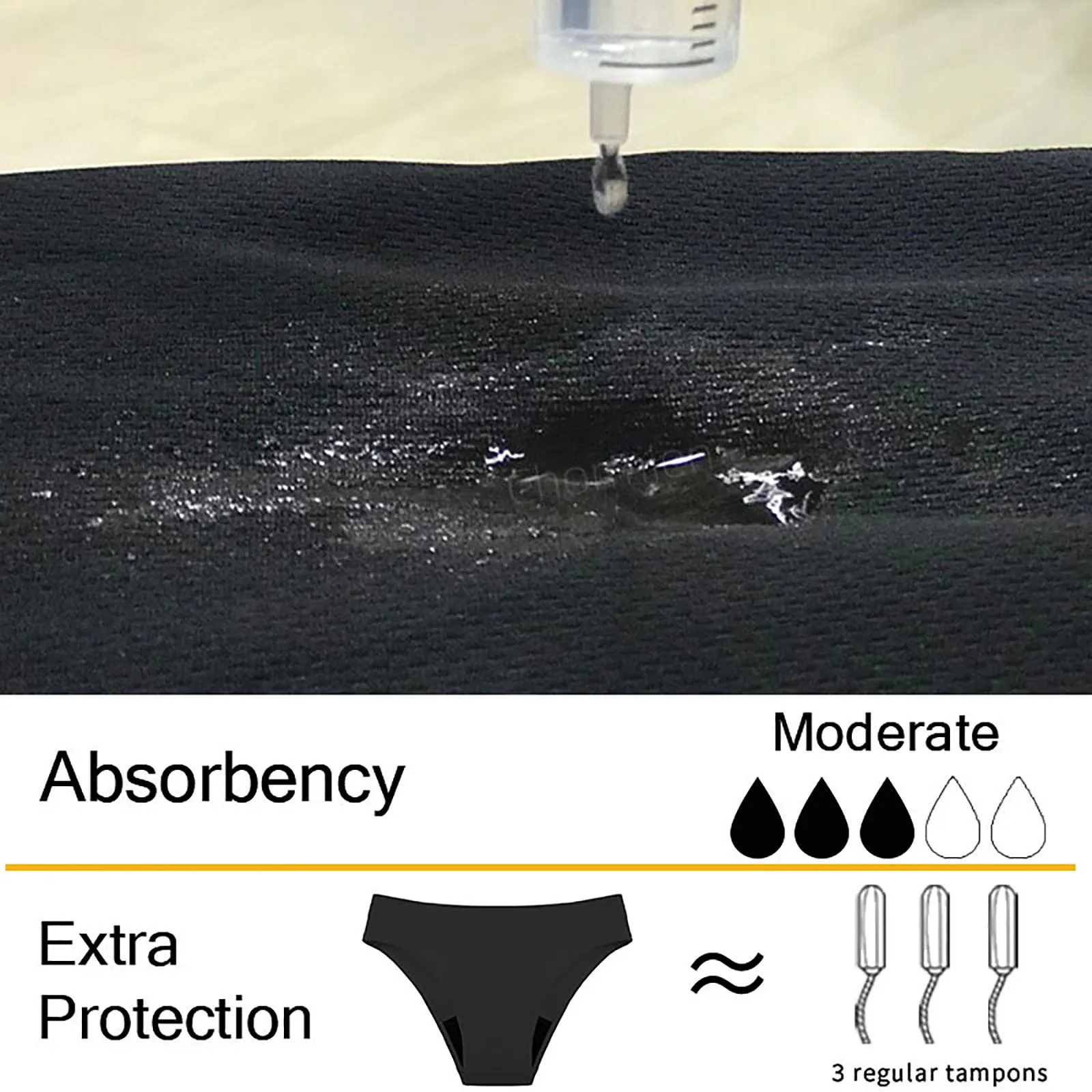 Swimwear Menstrual Leakproof Bikini Bottom Absorbent Pants High Waist Swimming Trunks For Teenagers Women Women'S Panties
