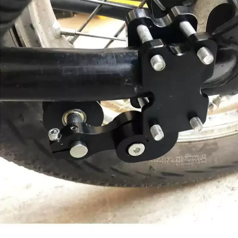 Motorcycle Universal Adjustment Accessories Adjuster Wheel Chain Tensioner Roller Tightener for Motorbike Motocross Chopper ATV