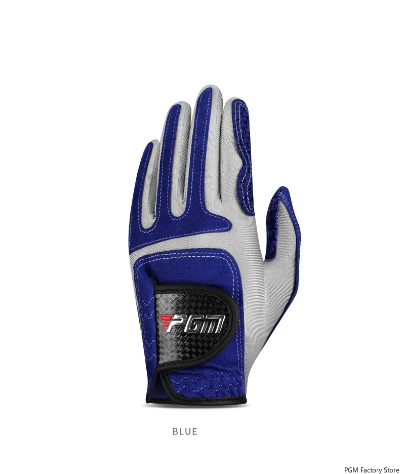 Professional Golf Gloves Microfiber Cloth Fabric Breathable Non-Slip Club Swing Putting Training Glove ST037