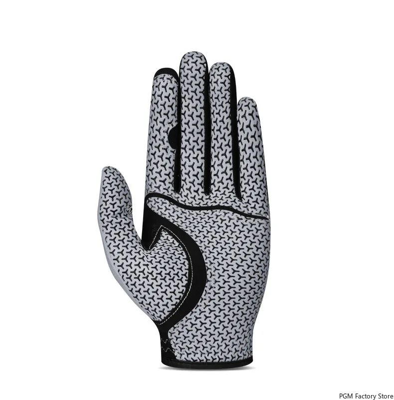 Professional Golf Gloves Microfiber Cloth Fabric Breathable Non-Slip Club Swing Putting Training Glove ST037