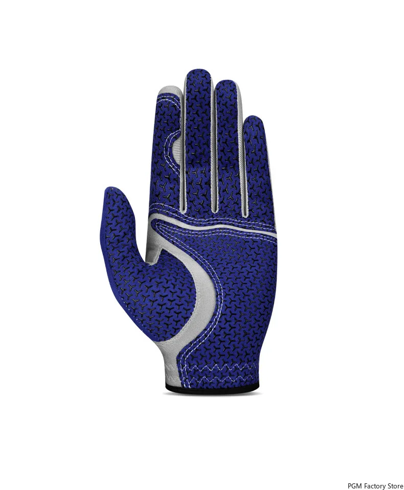 Professional Golf Gloves Microfiber Cloth Fabric Breathable Non-Slip Club Swing Putting Training Glove ST037
