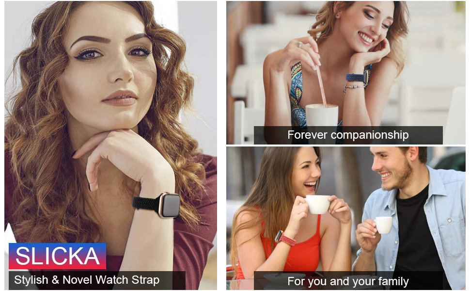 Braided Solo Loop For Apple watch Strap 40mm 41mm 45mm 44mm 49mm 38mm Silm Nylon bracelet iWatch series 9 8 7 3 se Ultra 2 strap