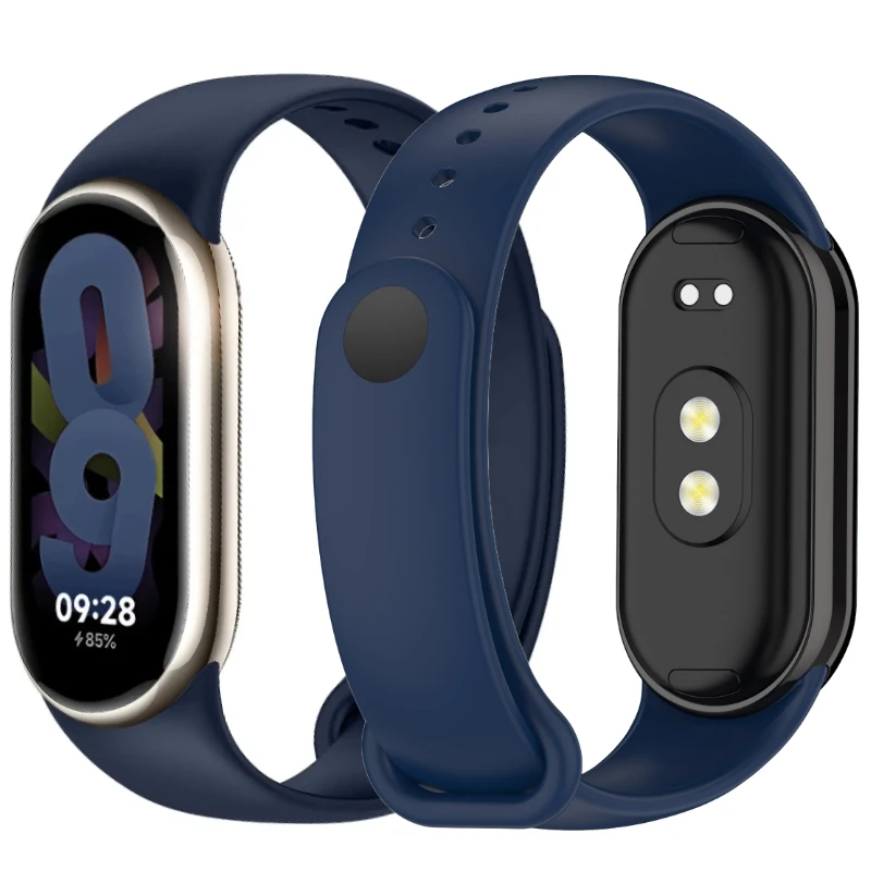 Soft Official Silicone Strap for Xiaomi Mi Band 11 10 Sports Smart Bracelet Wristband Mi Band 8 9 Replacement Band Accessories