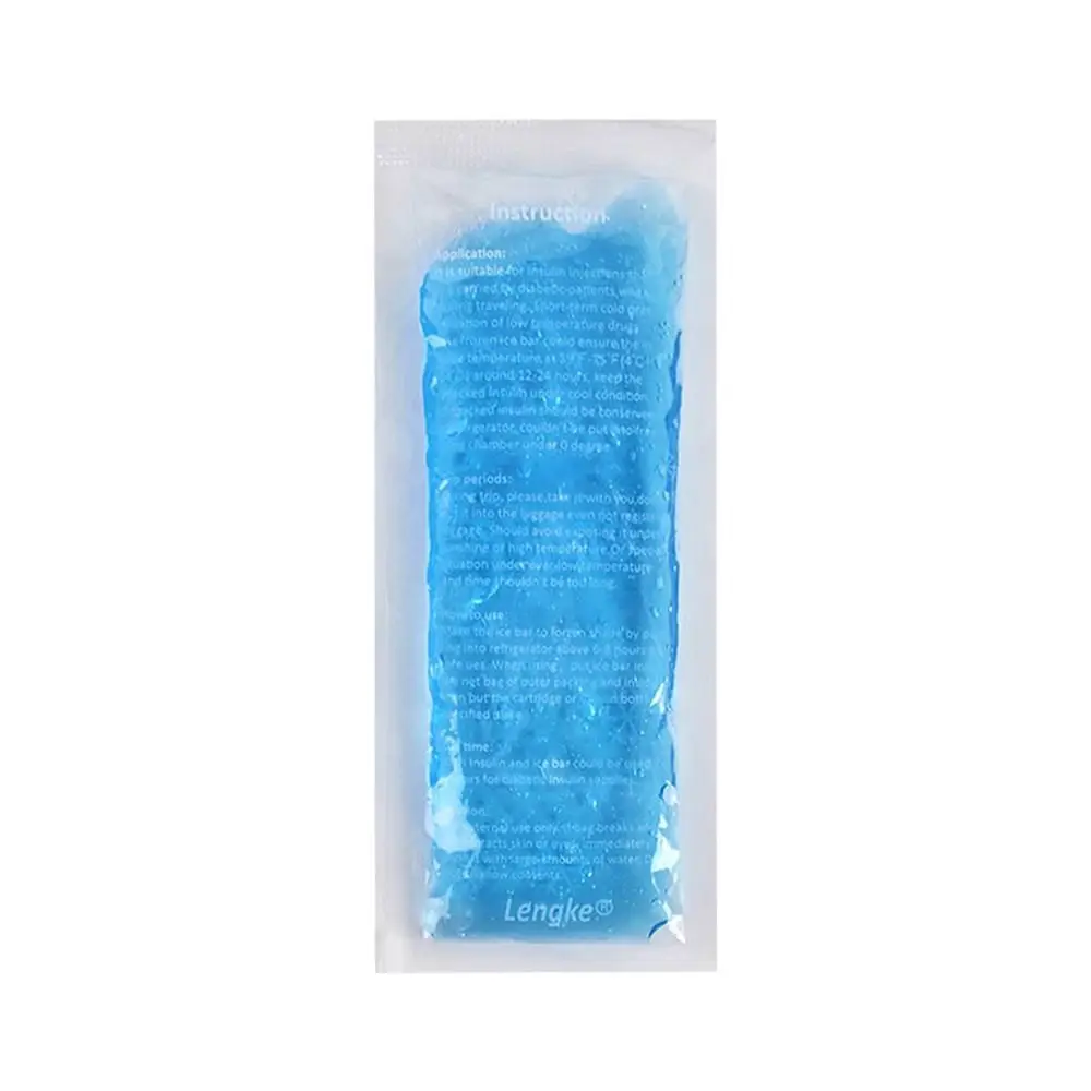 Reusable Diabetic Insulin Cooling Bag Cold Gel Ice Pack Protector Pill Refrigerated Cooler Insulation Organizer Travel Case