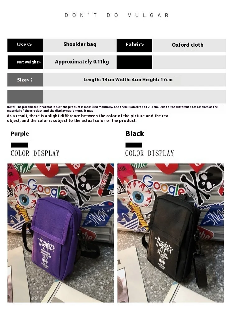 Fashionable And Versatile Zipper Opening Design Daily Commuter Crossbody Bag