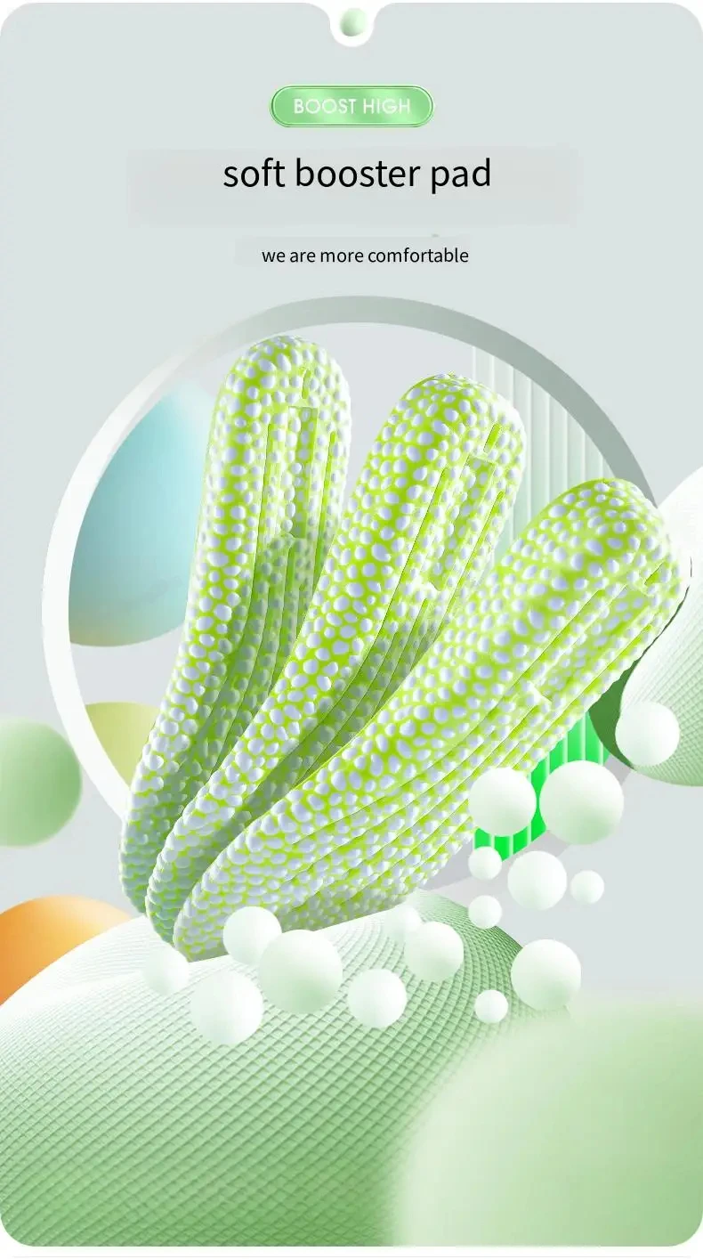 1Pair Boost Height Increase Shoes Insoles Men Women Soft Comfort Running Sports Insole for Feet 1.5/2.5/3.5cm Growing Shoe Pads
