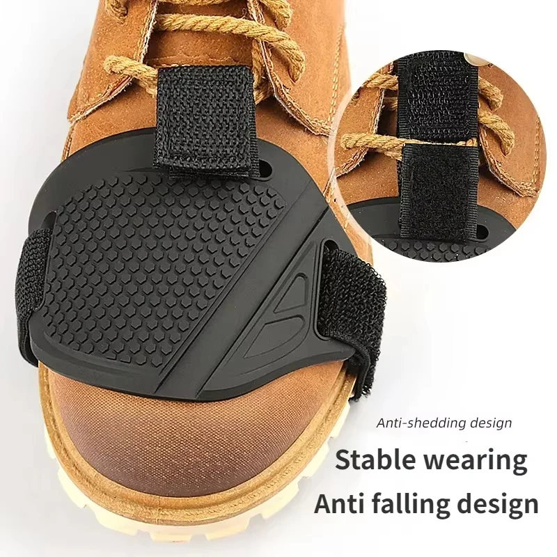 Rubber Motorcycle Shift Pad Motorbike Anti-Slip Gear Shoes Cover Motorcycle Moto Boots Shifter Guards Protector Pad Accessories