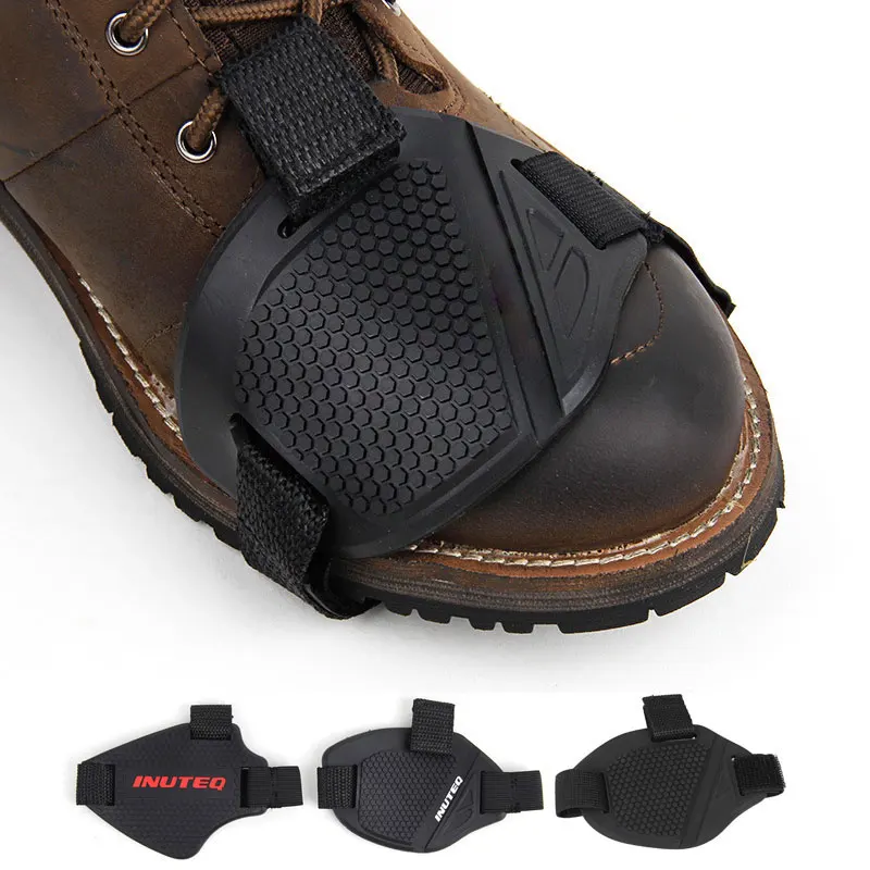 Rubber Motorcycle Shift Pad Motorbike Anti-Slip Gear Shoes Cover Motorcycle Moto Boots Shifter Guards Protector Pad Accessories