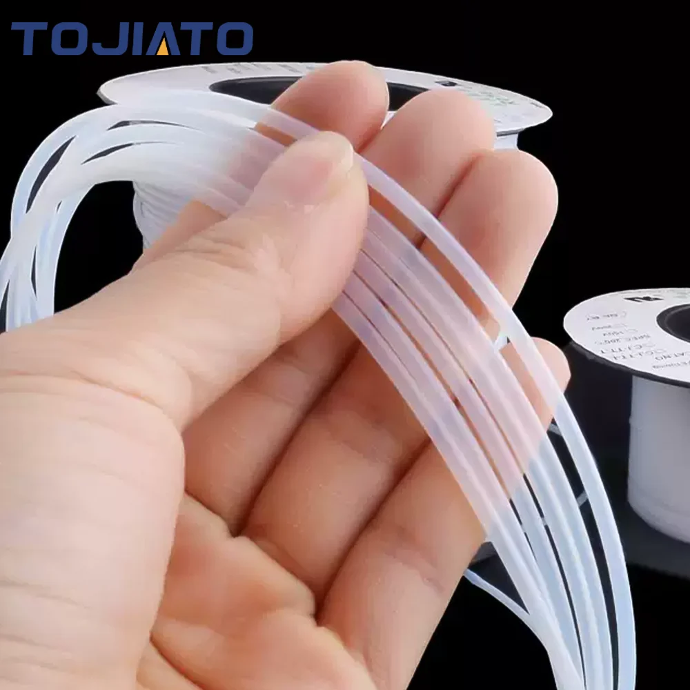 20-80pcs 3d Printer Accessories 1.75MM Filament Welder Connector Joiner PTFE Tube Filament Splicer Filament Welding