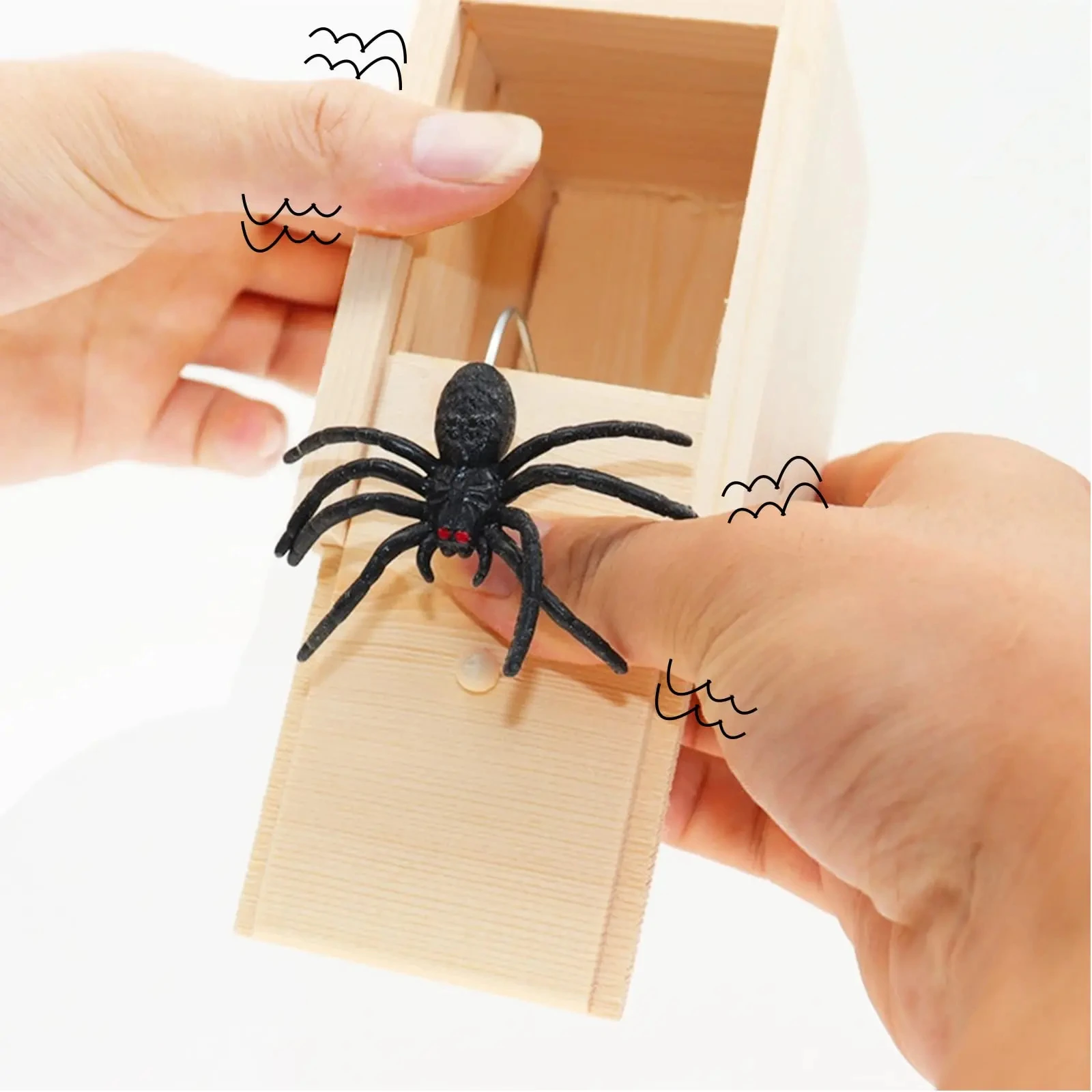 Funny Prank Toys Joke Items for Adults Potato Chip Can Jump Spring Snake Toy April Fool Day Halloween Party Decoration Trick