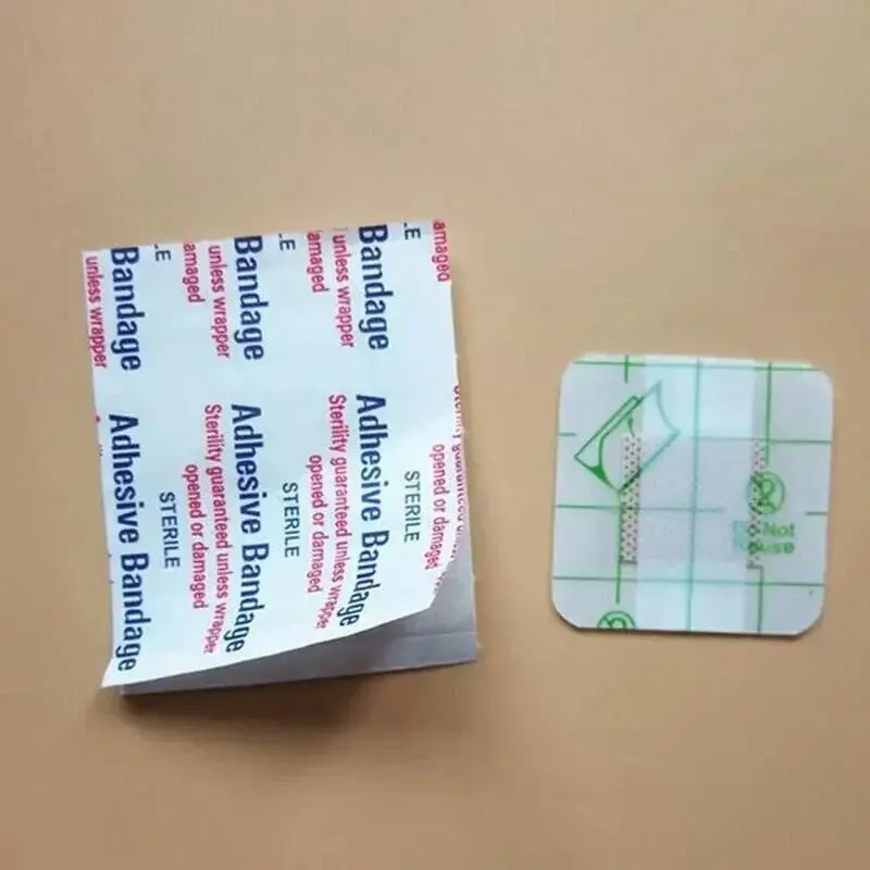 25Pcs Square Bandage for Children, Waterproof Medical Wound Patch, First Aid for Cuts and Abrasions