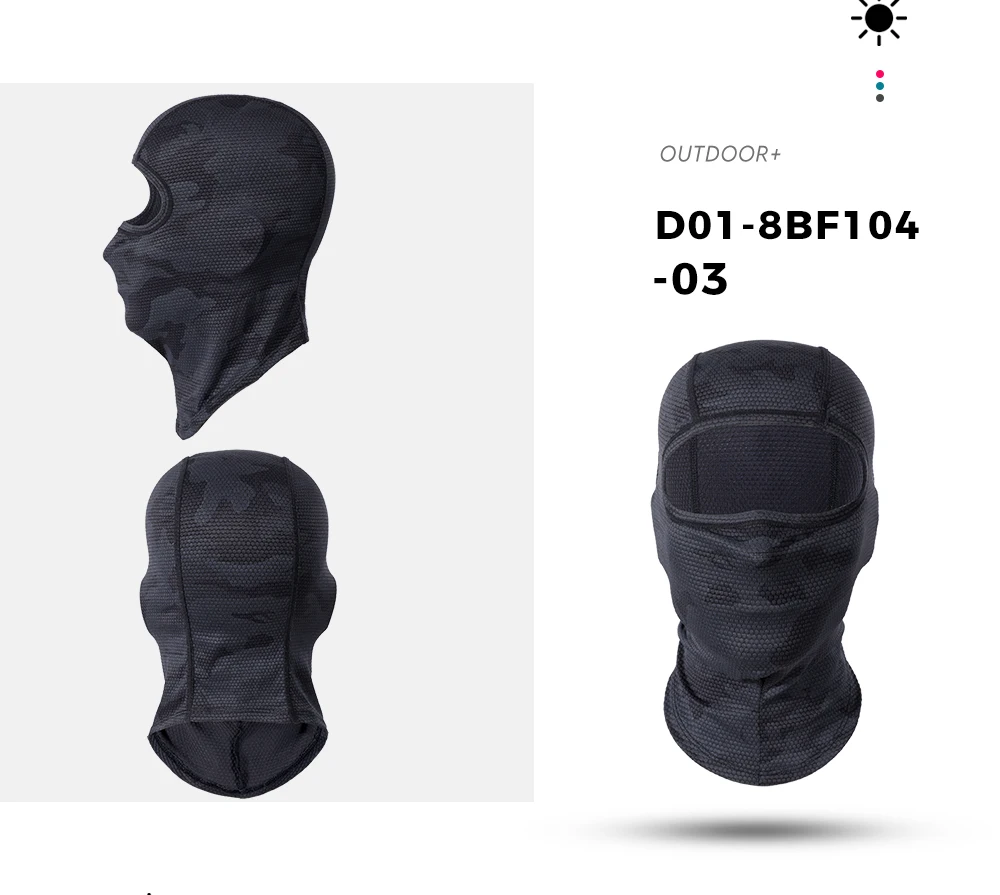 Motorcycle Balaclava Cooling Full Face Mask Summer Breathable Motorbike Riding Hood Neck Cover Motocross Cycling Helmet Headgear