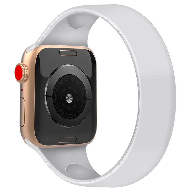 Solo Loop For Apple Watch Band 45mm 44mm 40mm 41mm 42mm 49mm 38 44mm correa bracelet iWatch series 12 11 9 8 7 SE 6 ultra 4 3