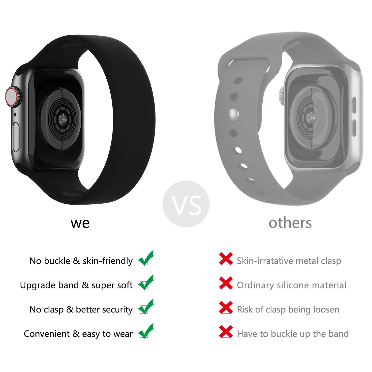 Solo Loop For Apple Watch Band 45mm 44mm 40mm 41mm 42mm 49mm 38 44mm correa bracelet iWatch series 12 11 9 8 7 SE 6 ultra 4 3