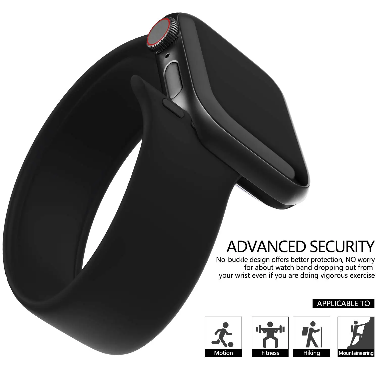 Solo Loop For Apple Watch Band 45mm 44mm 40mm 41mm 42mm 49mm 38 44mm correa bracelet iWatch series 12 11 9 8 7 SE 6 ultra 4 3
