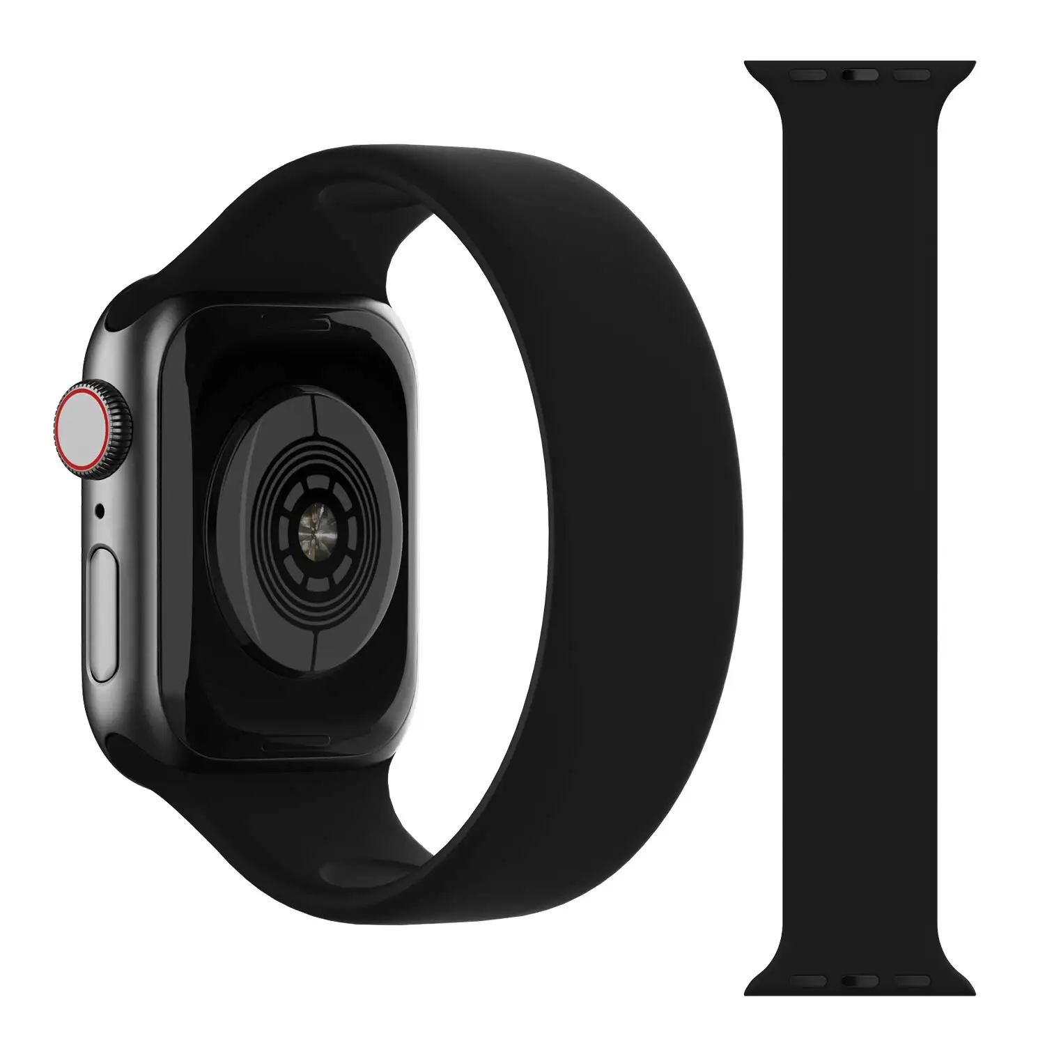 Solo Loop For Apple Watch Band 45mm 44mm 40mm 41mm 42mm 49mm 38 44mm correa bracelet iWatch series 12 11 9 8 7 SE 6 ultra 4 3