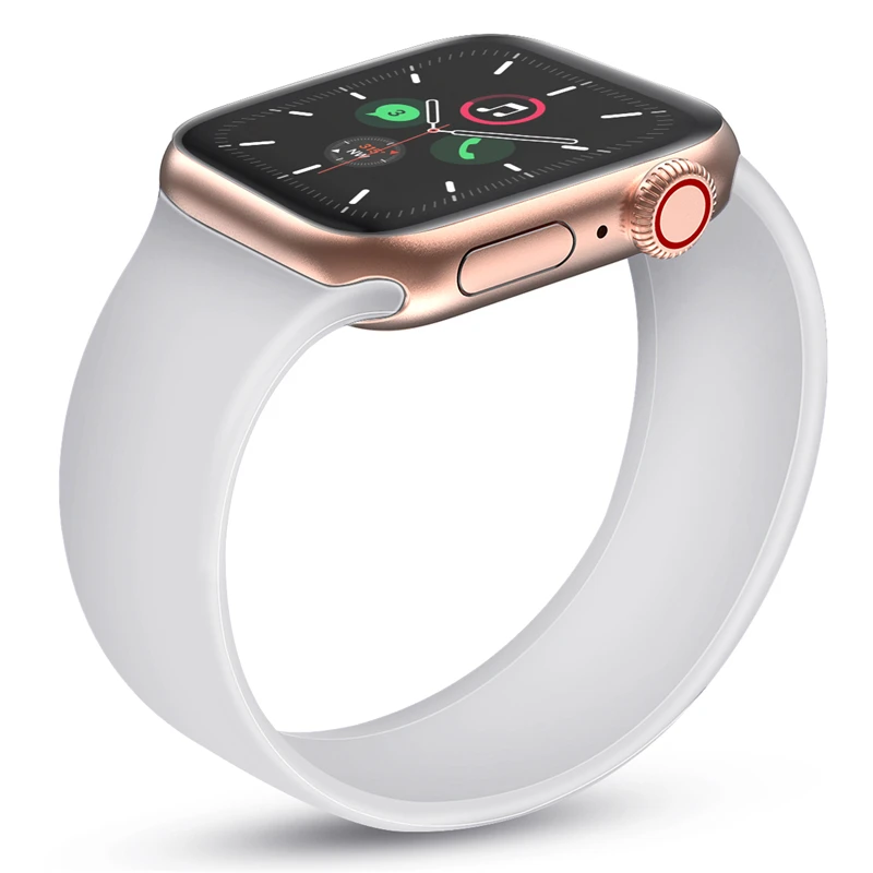 Solo Loop For Apple Watch Band 45mm 44mm 40mm 41mm 42mm 49mm 38 44mm correa bracelet iWatch series 12 11 9 8 7 SE 6 ultra 4 3