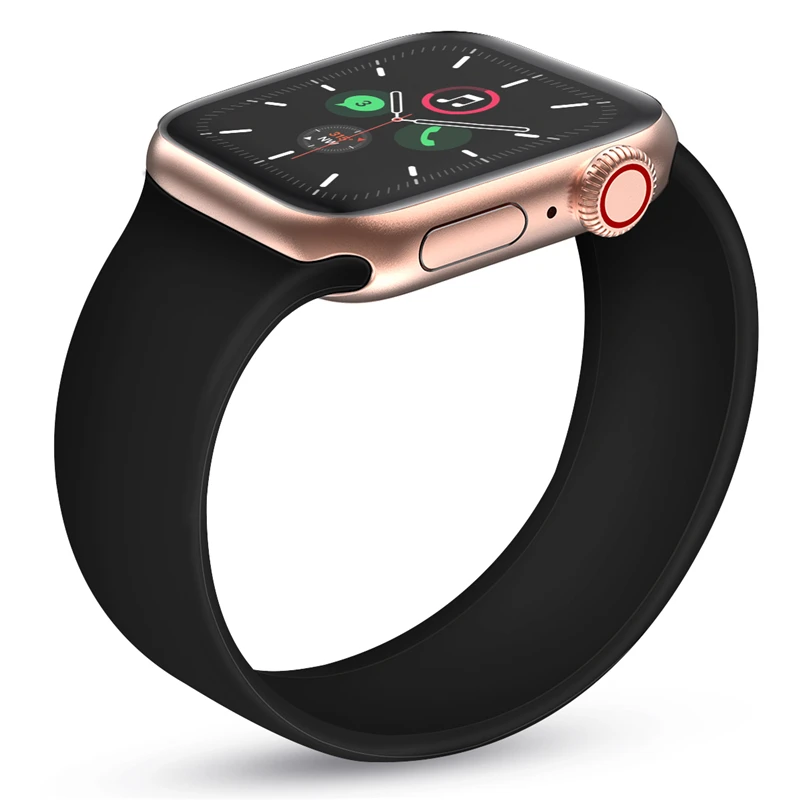 Solo Loop For Apple Watch Band 45mm 44mm 40mm 41mm 42mm 49mm 38 44mm correa bracelet iWatch series 12 11 9 8 7 SE 6 ultra 4 3