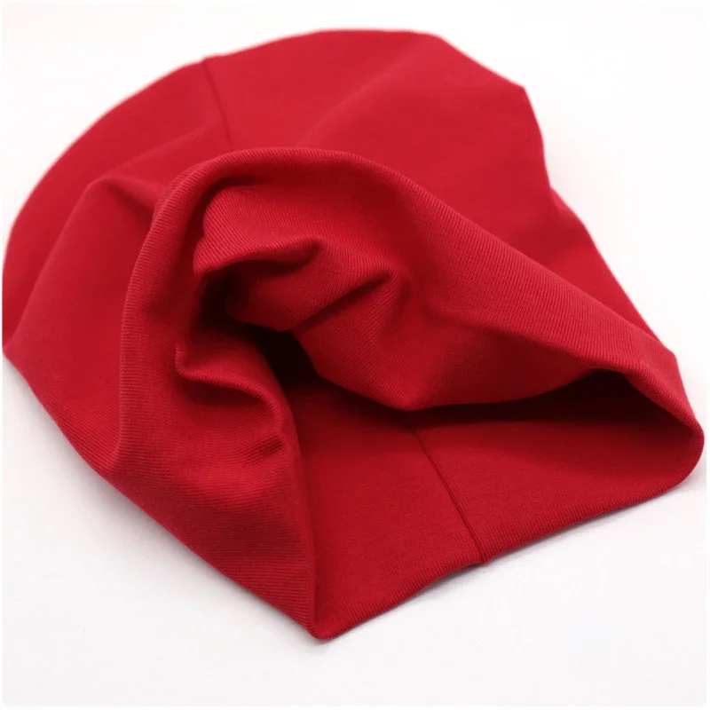 0-3 Years Old Solid Children Knitted Hat Newborn Baby Winter Cotton Warm Cap Spring Autumn Toddler Beanie Boy Girl Hats
