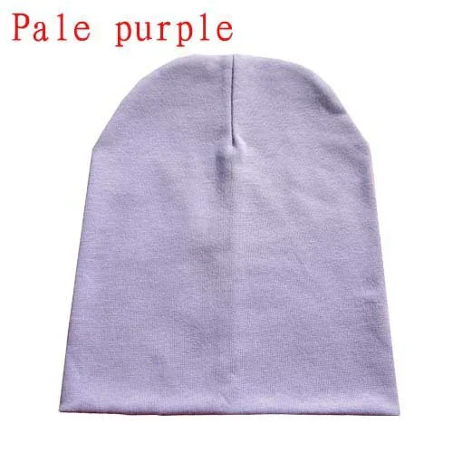 0-3 Years Old Solid Children Knitted Hat Newborn Baby Winter Cotton Warm Cap Spring Autumn Toddler Beanie Boy Girl Hats