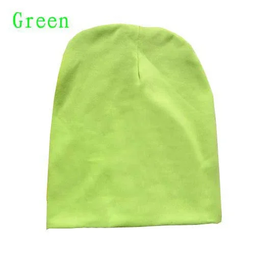 0-3 Years Old Solid Children Knitted Hat Newborn Baby Winter Cotton Warm Cap Spring Autumn Toddler Beanie Boy Girl Hats