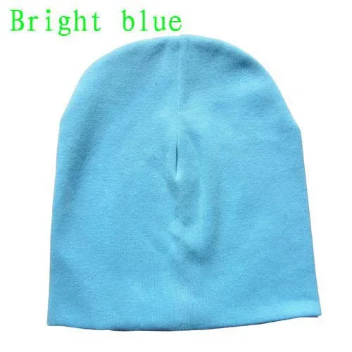 0-3 Years Old Solid Children Knitted Hat Newborn Baby Winter Cotton Warm Cap Spring Autumn Toddler Beanie Boy Girl Hats