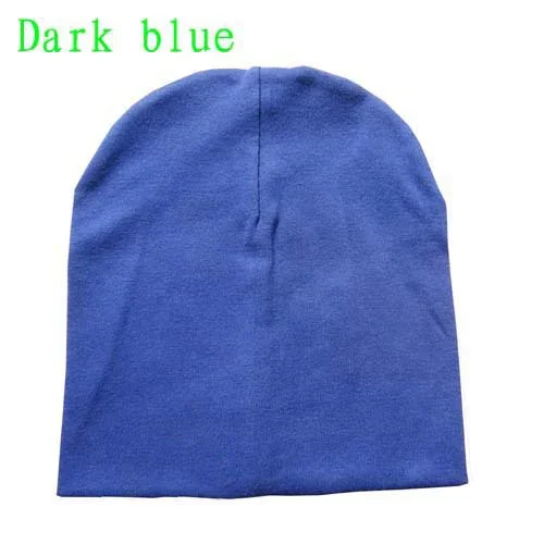 0-3 Years Old Solid Children Knitted Hat Newborn Baby Winter Cotton Warm Cap Spring Autumn Toddler Beanie Boy Girl Hats