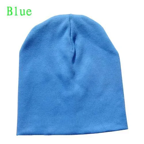 0-3 Years Old Solid Children Knitted Hat Newborn Baby Winter Cotton Warm Cap Spring Autumn Toddler Beanie Boy Girl Hats