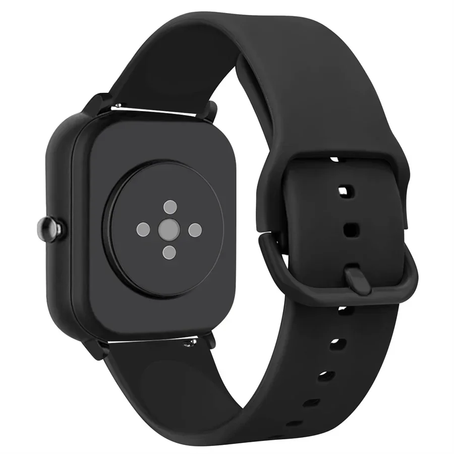 20mm/22mm Silicone band For Amazfit GTS/2/2e/3/4 GTS2 Mini/GTR 4/3/Pro/47mm/GTR2/2e/stratos/3 Bracelet Bip/U/S/lite Watch strap