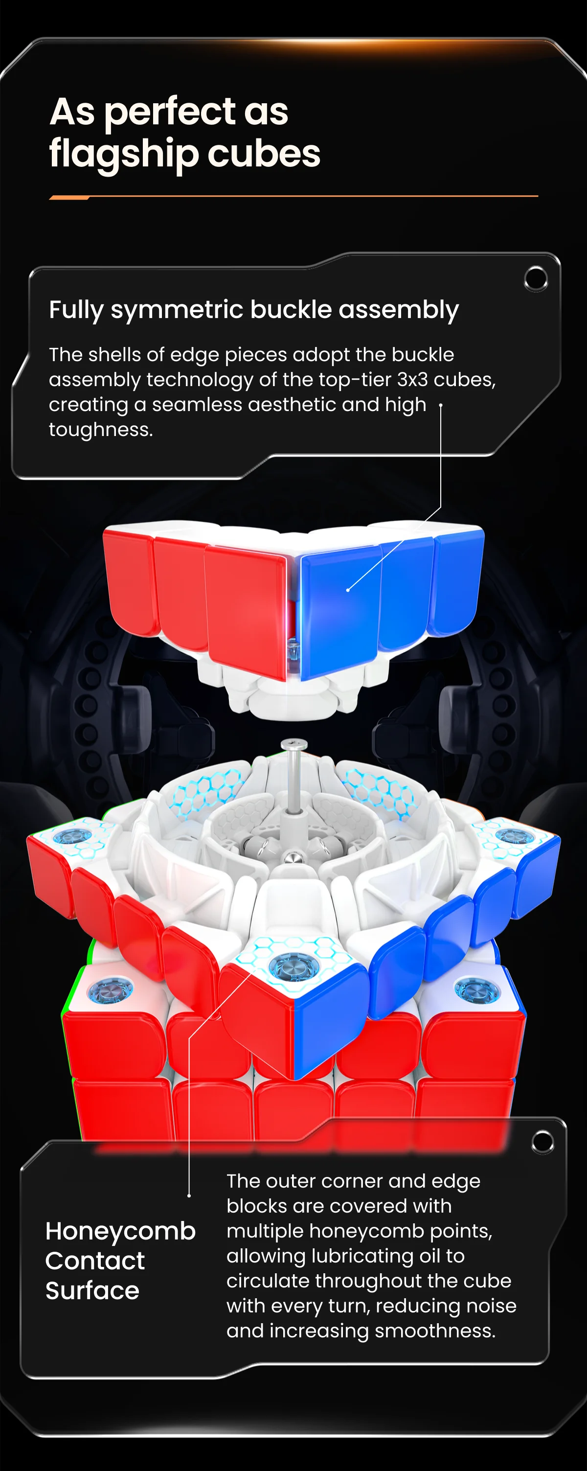 GAN 562 M 5X5 Magnetic Magic Speed Cube Stickerless Professional Fidget Toys GAN 562M Maglev UV Cubo Magico Puzzle
