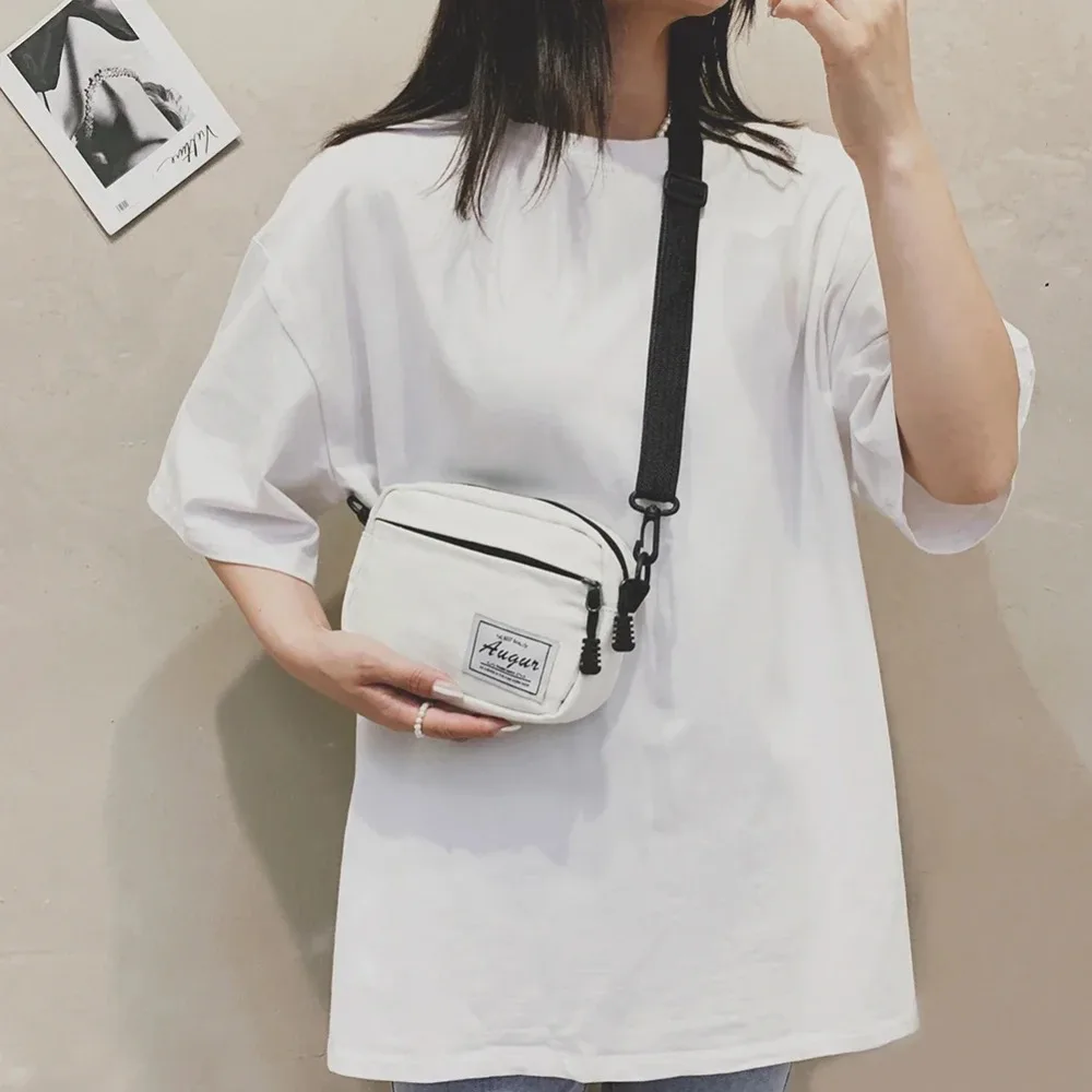 Fashion Women Canvas Patchwork Crossbody Shoulder Messenger Bag Casual Ladies Mini Handbags Purse Phone Bags Wallet Women's Bag