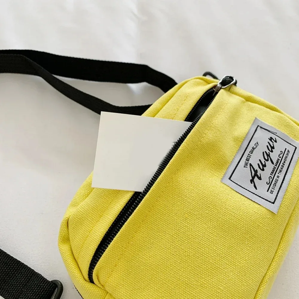 Fashion Women Canvas Patchwork Crossbody Shoulder Messenger Bag Casual Ladies Mini Handbags Purse Phone Bags Wallet Women's Bag