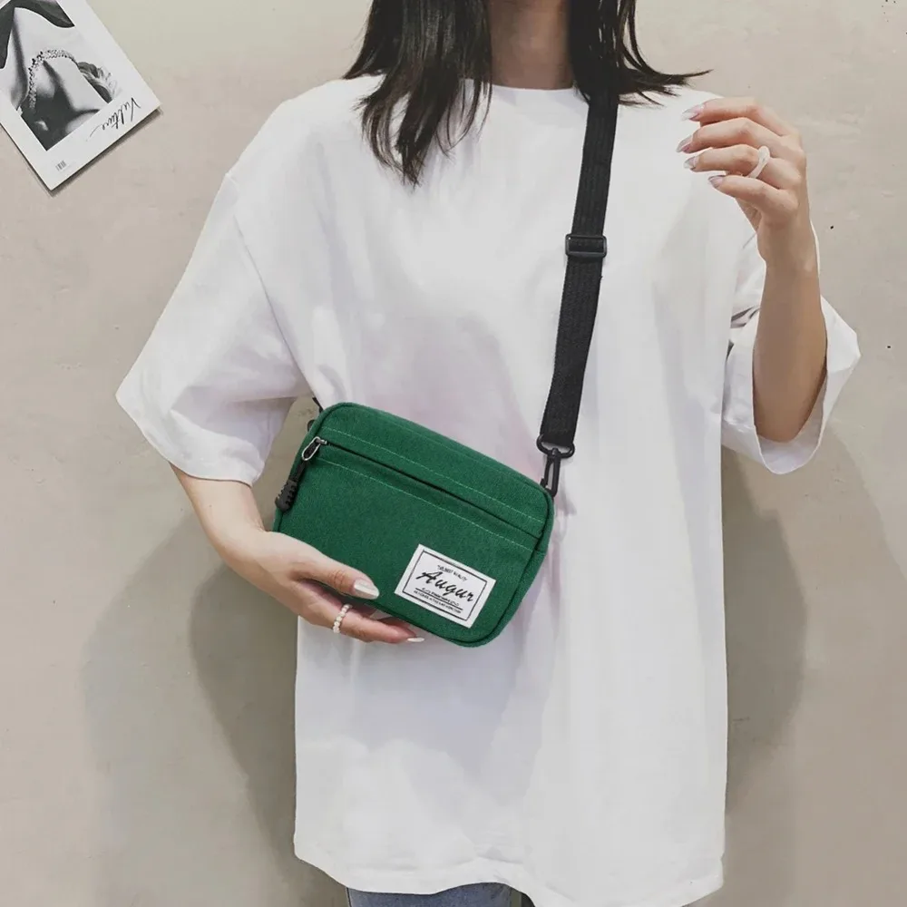 Fashion Women Canvas Patchwork Crossbody Shoulder Messenger Bag Casual Ladies Mini Handbags Purse Phone Bags Wallet Women's Bag