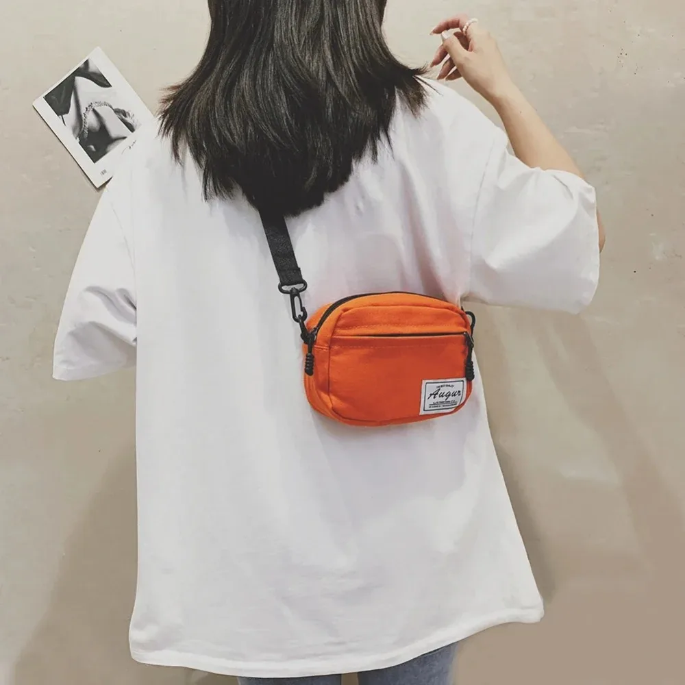 Fashion Women Canvas Patchwork Crossbody Shoulder Messenger Bag Casual Ladies Mini Handbags Purse Phone Bags Wallet Women's Bag