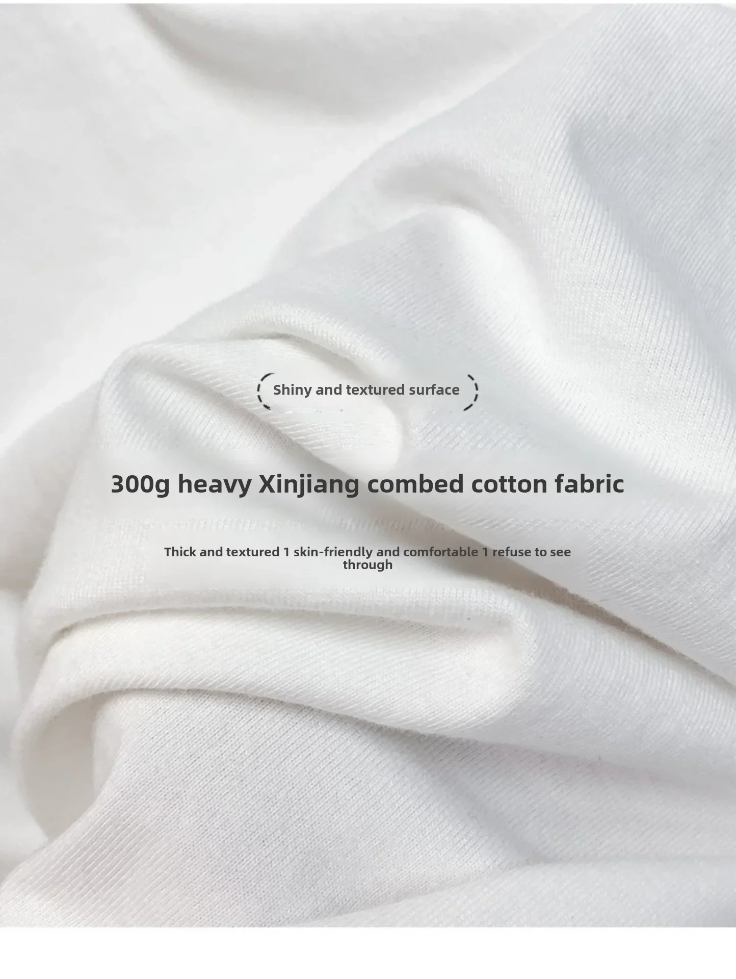 Summer Cotton Heavy Duty 300grams American Pure Cotton Short Sleeves T-shirt Men Casual Base Top Oversized T Shirt