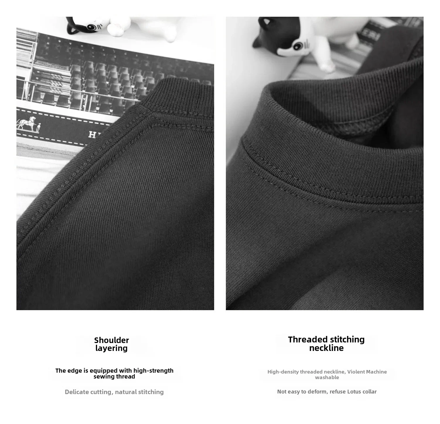 Summer Cotton Heavy Duty 300grams American Pure Cotton Short Sleeves T-shirt Men Casual Base Top Oversized T Shirt