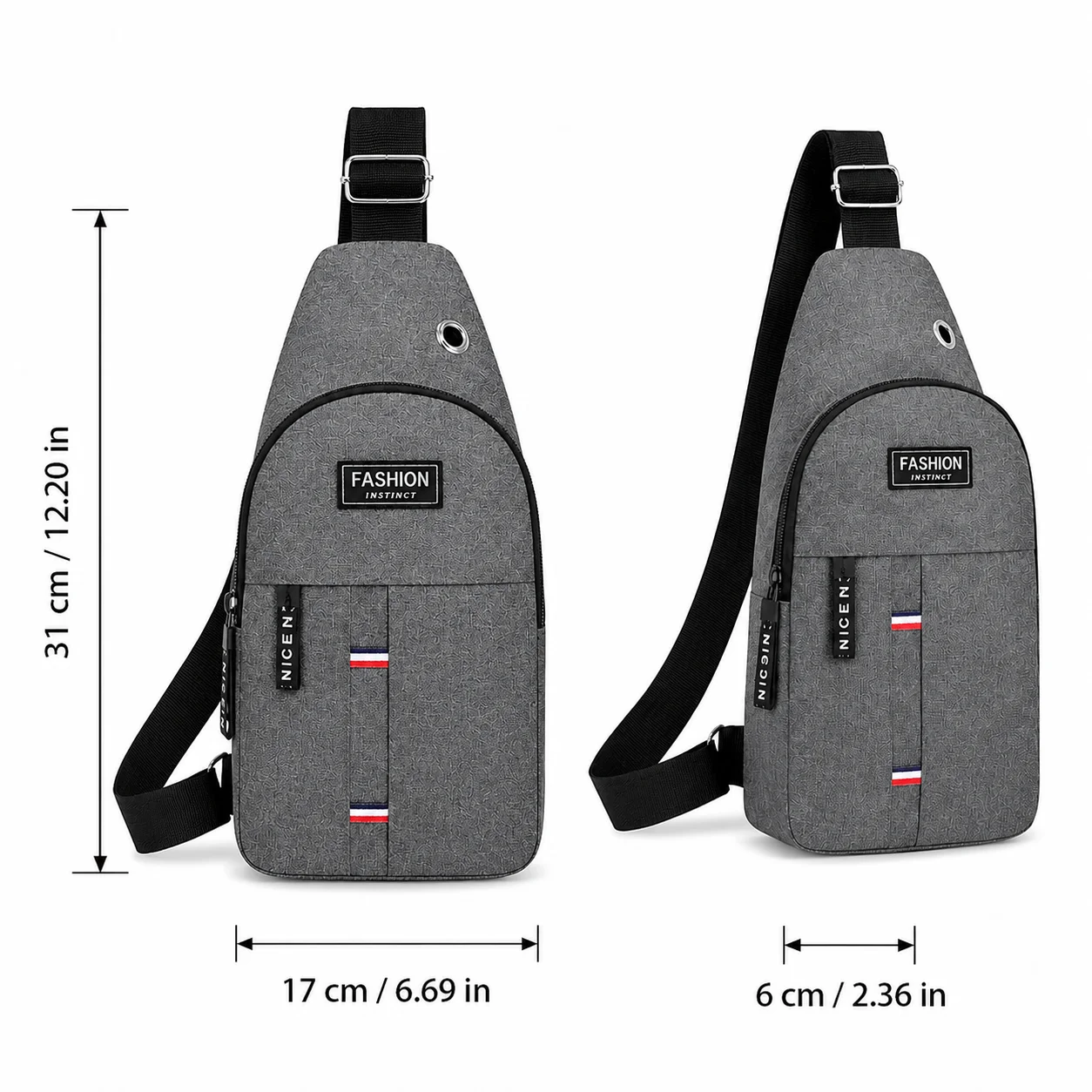Men's Waterproof Large Capacity Fanny Pack, Adjustable Strap for Outdoor Activities, Travel Running, Hiking, Cycling Waist Bag