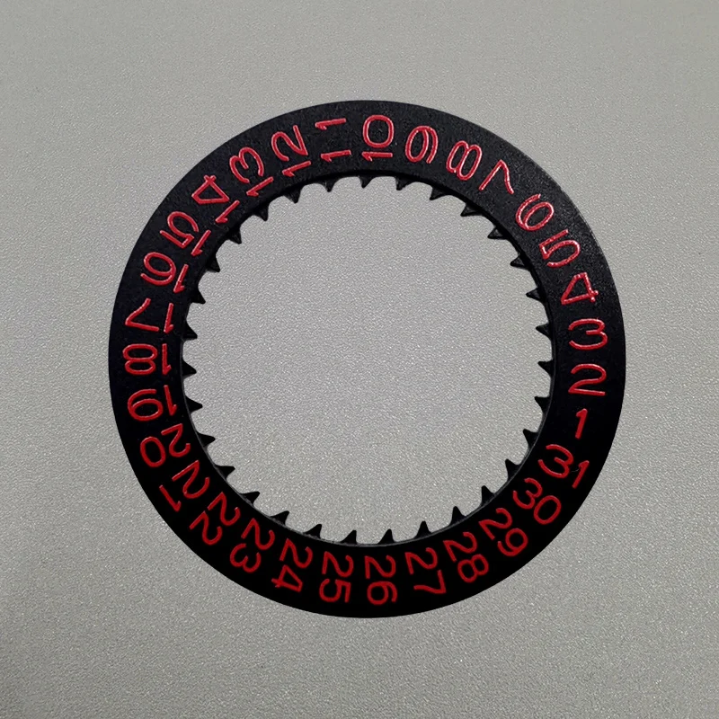 NH35 NH36 Date Dial Fits NH35 NH36 NH34 Movement SKX007 SKX009 Red Blue Black Automatic Mechanical Movt Day Date Dial Wheel